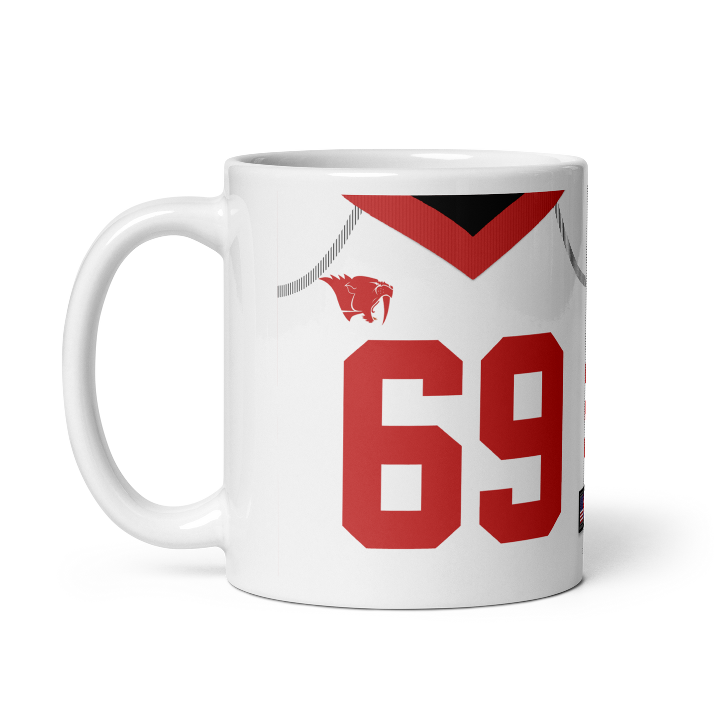 East Essex Sabres - Personalised Road Jersey Mug
