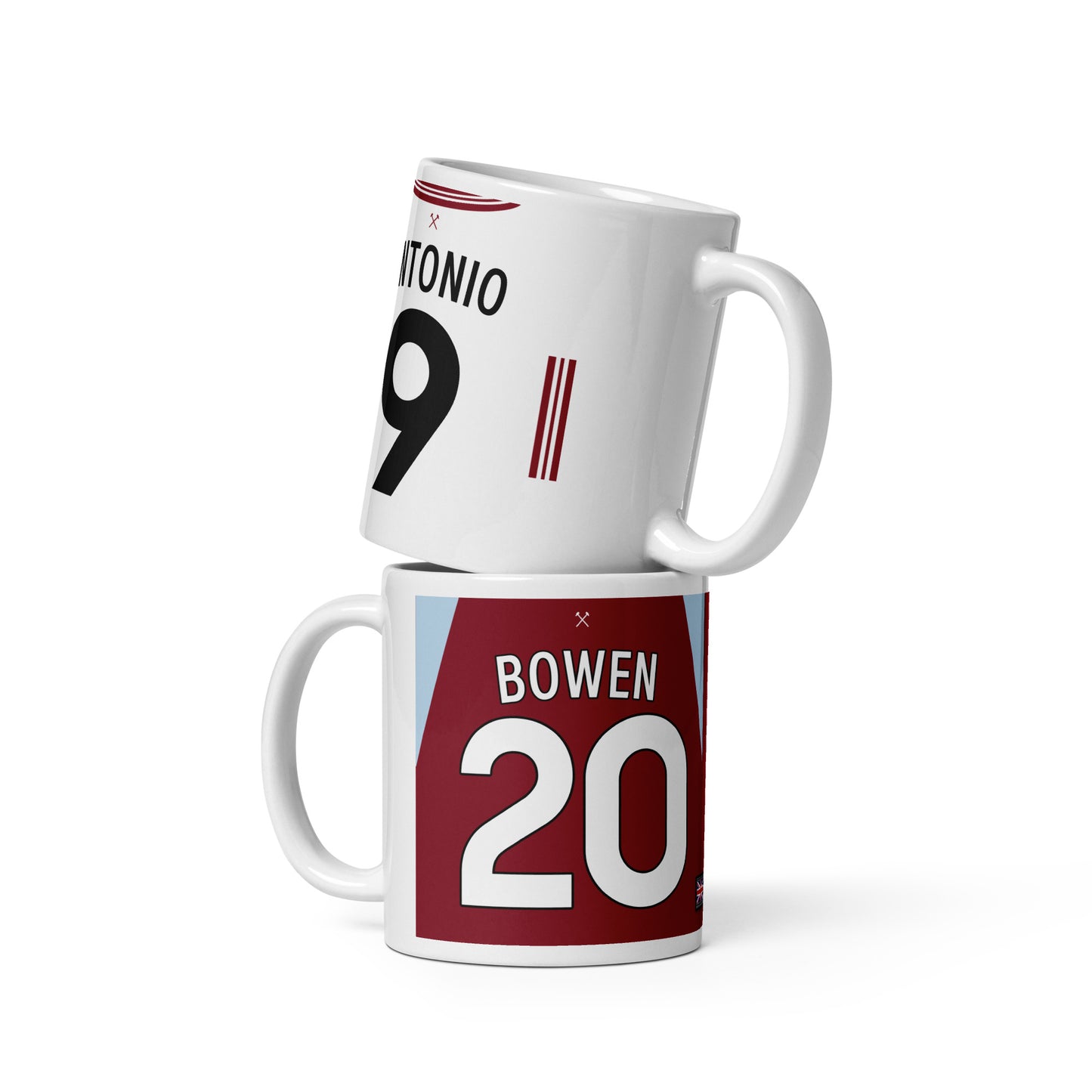 West Ham - Personalised 2023/24 Home/Away Mug