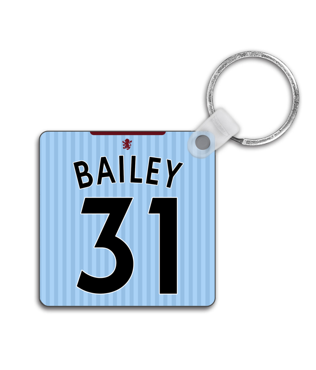 Aston Villa - Personalised Keyring