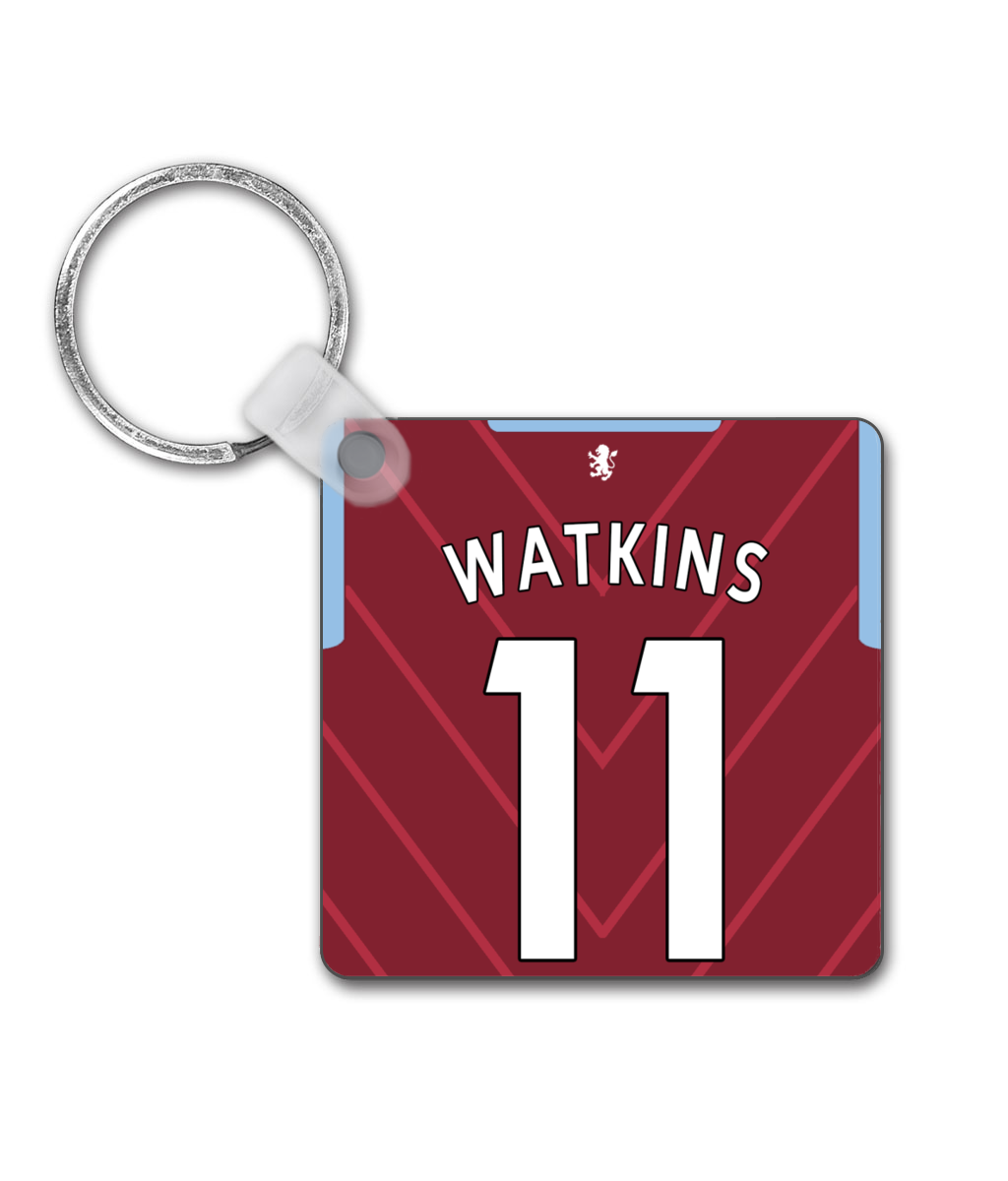 Aston Villa - Personalised Keyring