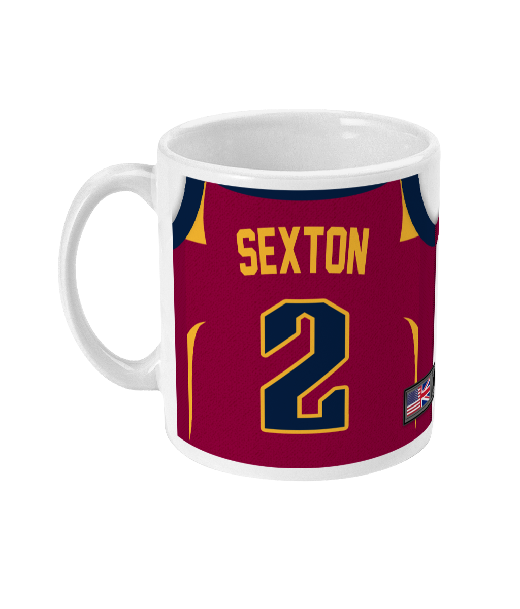 Cleveland - Custom Personalised Basketball Jersey Mug