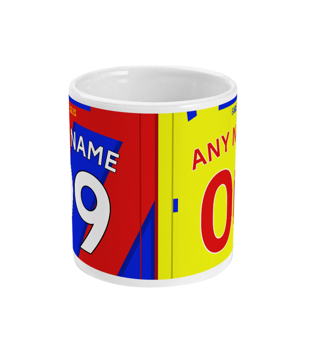 Crystal Palace - Personalised 2021/22 Home/Away Mug
