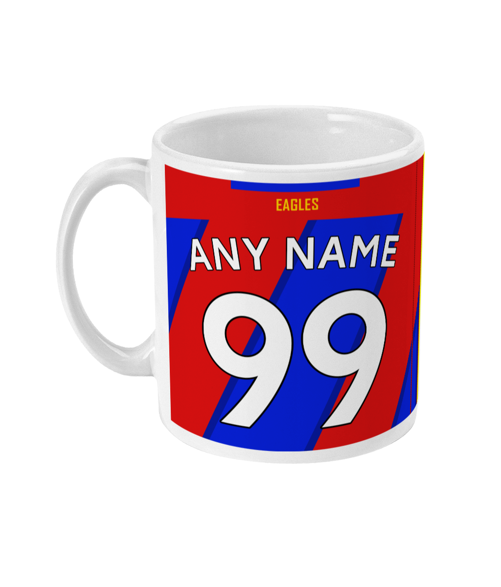 Crystal Palace - Personalised 2021/22 Home/Away Mug