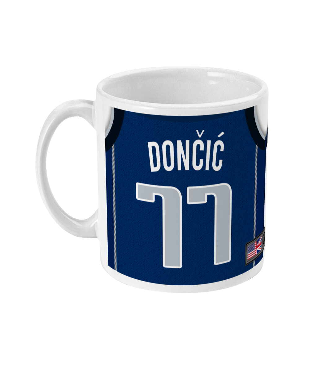 Dallas - Custom Personalised Basketball Jersey Mug
