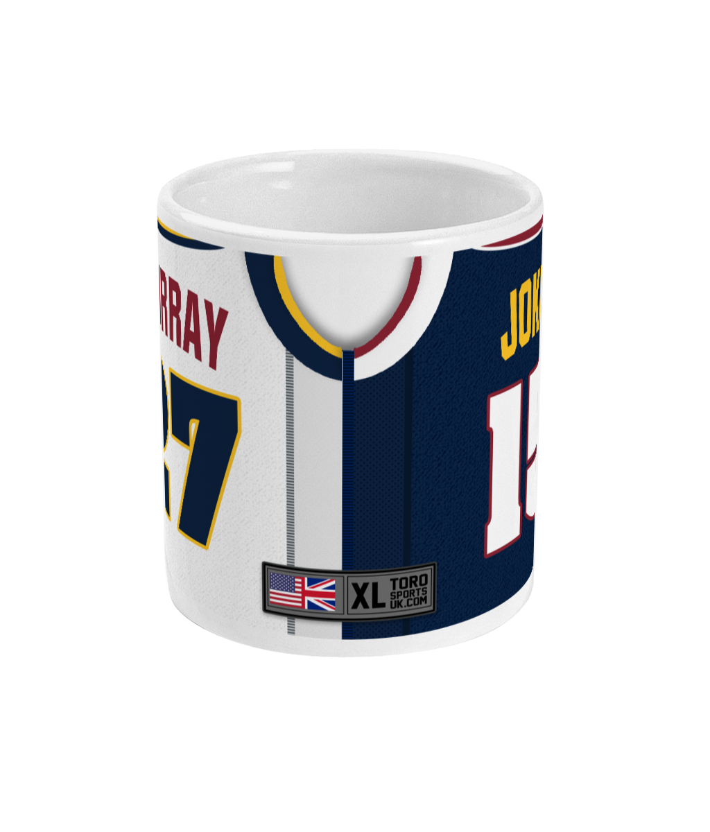 Denver - Custom Personalised Basketball Jersey Mug