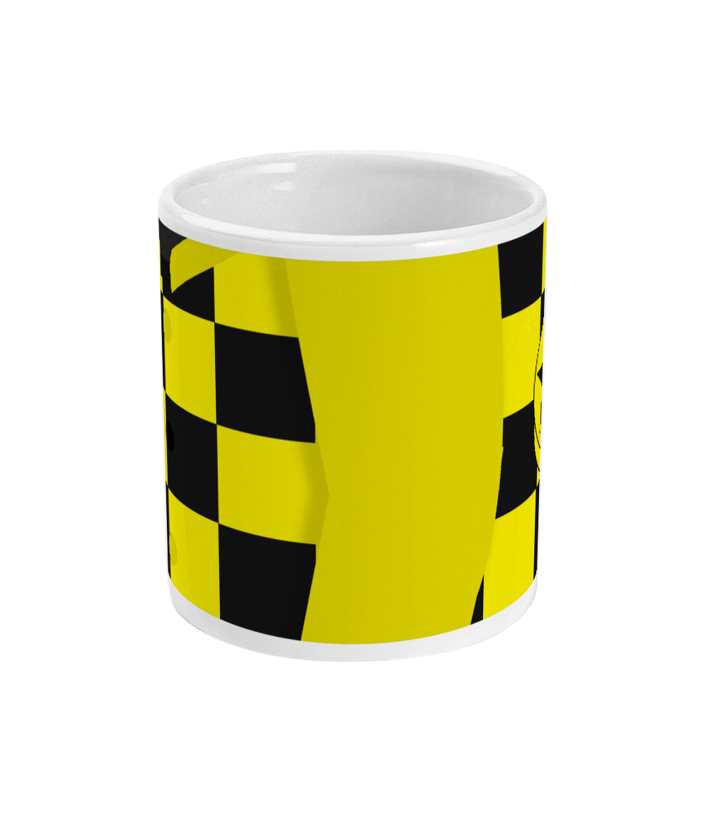 Mrs J Donnelly Silks - 11oz Horse Racing Mug