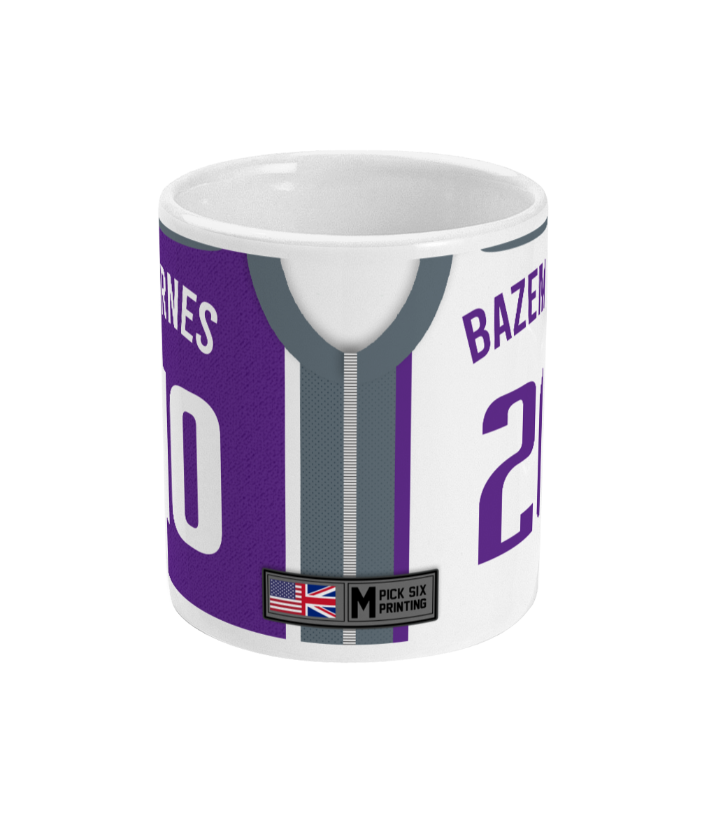 Sacramento - Custom Personalised Basketball Jersey Mug