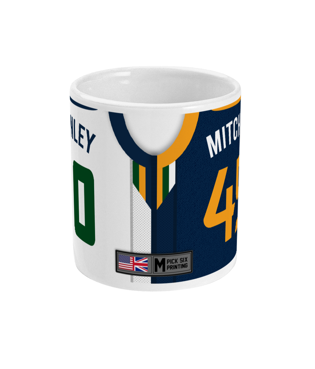 Utah - Custom Personalised Basketball Jersey Mug