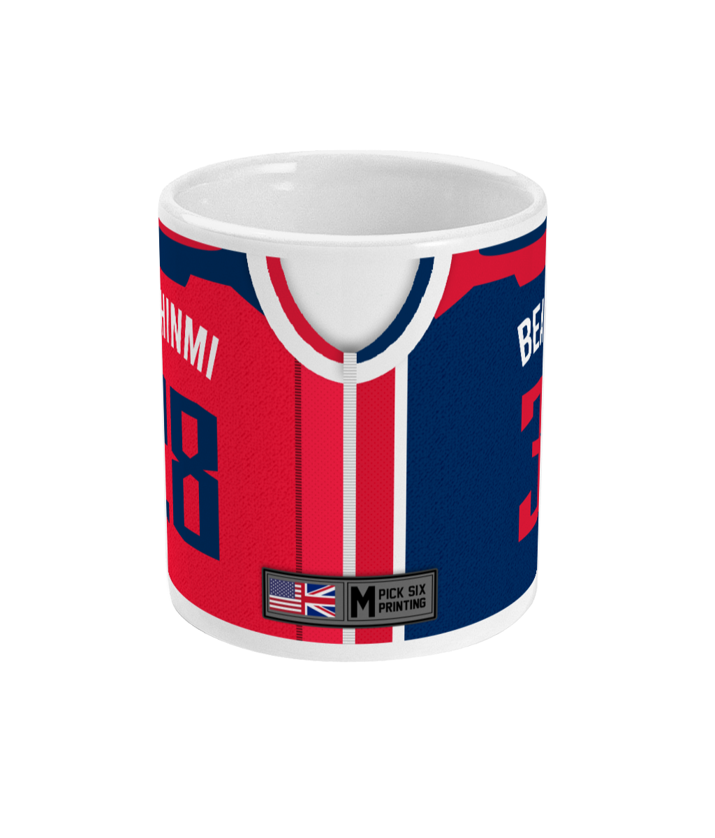 Washington - Custom Personalised Basketball Jersey Mug