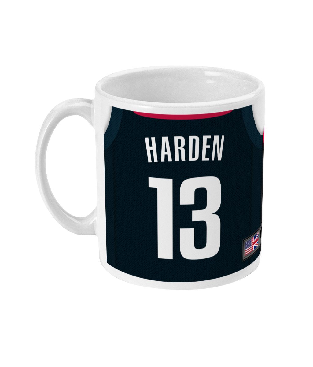 Houston - Custom Personalised Basketball Jersey Mug