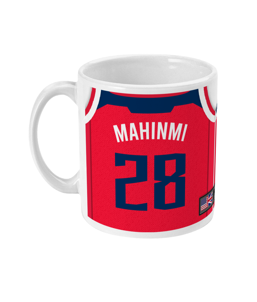 Washington - Custom Personalised Basketball Jersey Mug