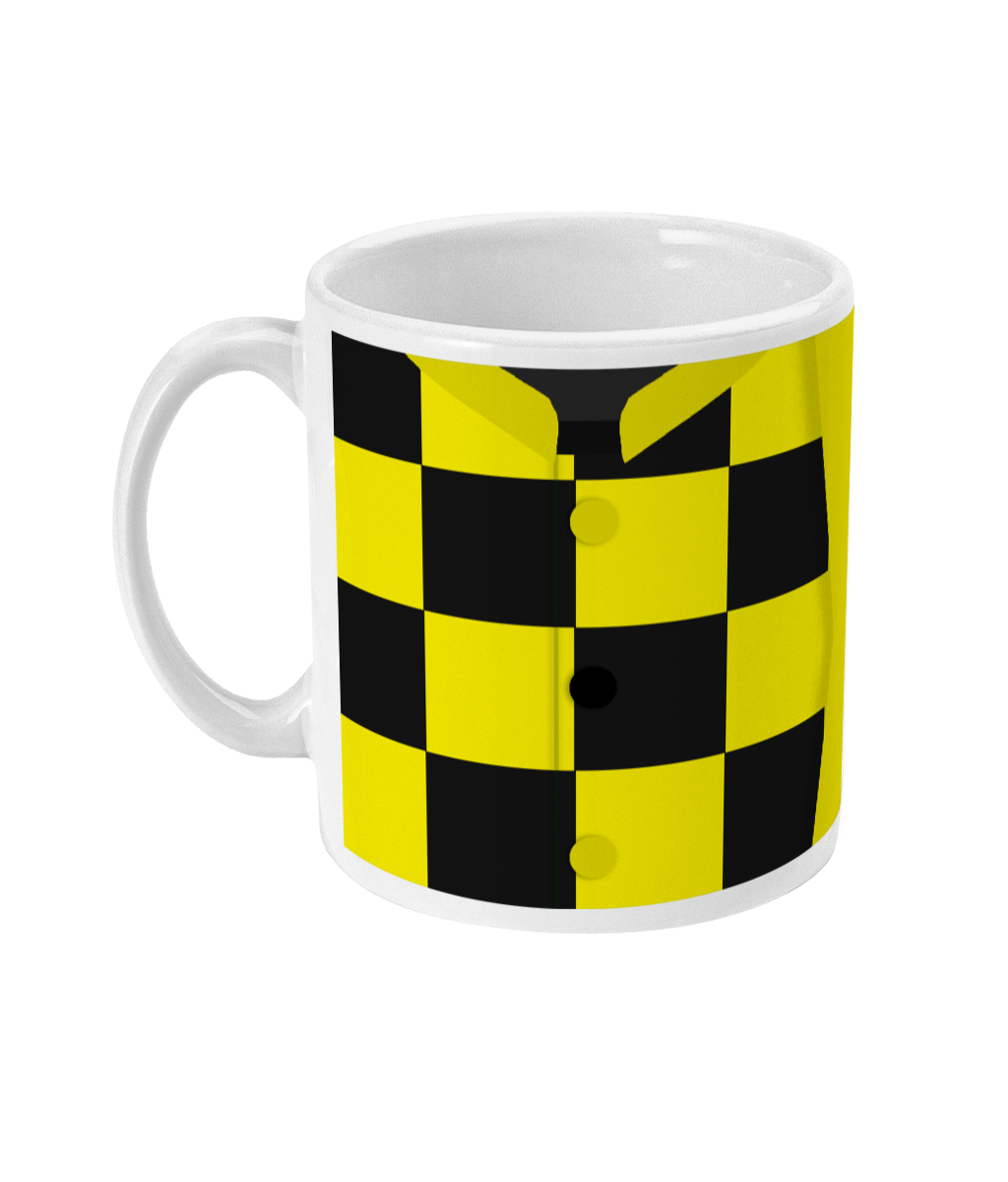 Mrs J Donnelly Silks - 11oz Horse Racing Mug