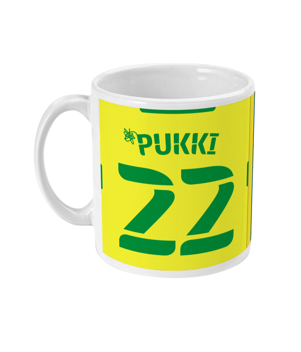 Norwich City - Personalised Home Mug