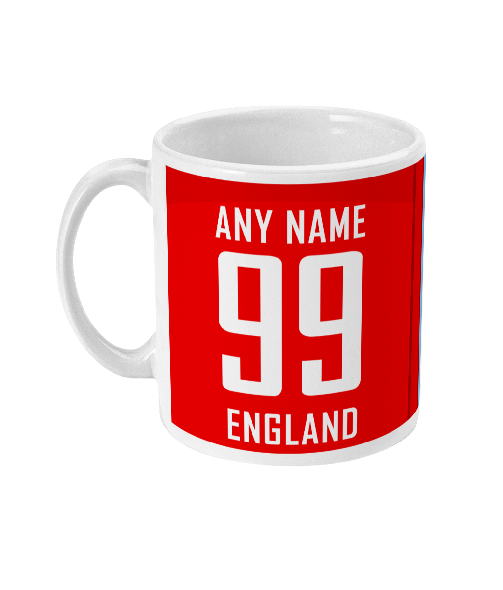 England Cricket 2021 - Personalised T20/ODI Mug