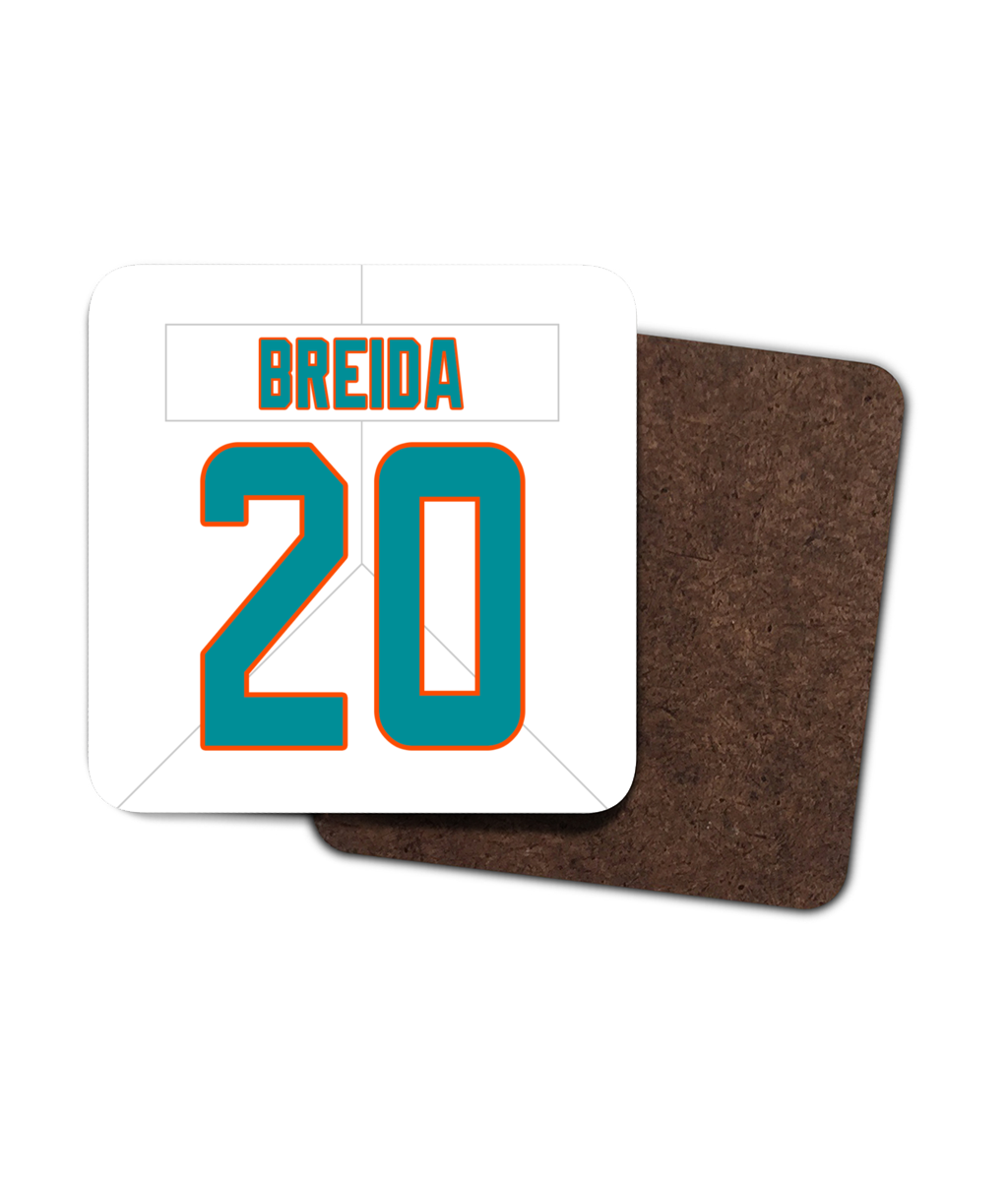 Miami - Personalised Road Drinks Coaster