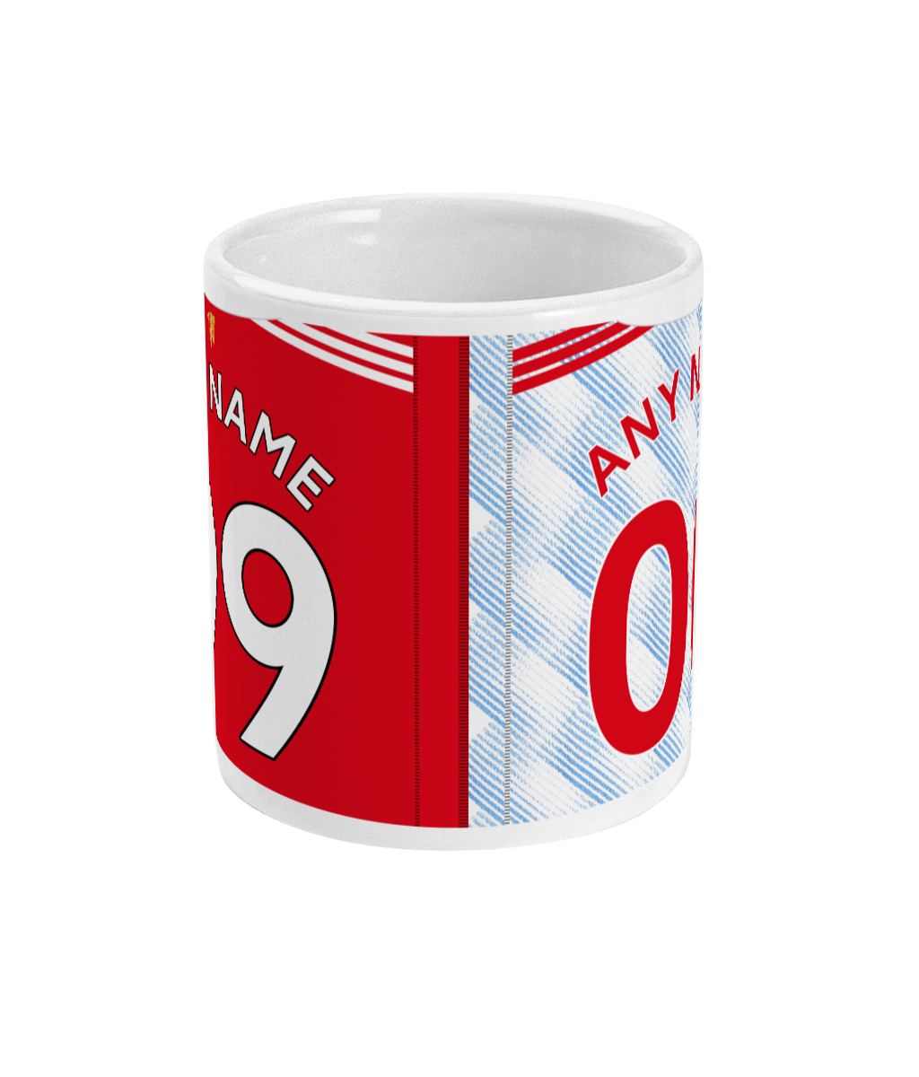 Man United - Personalised 2021/22 Home/Away Mug