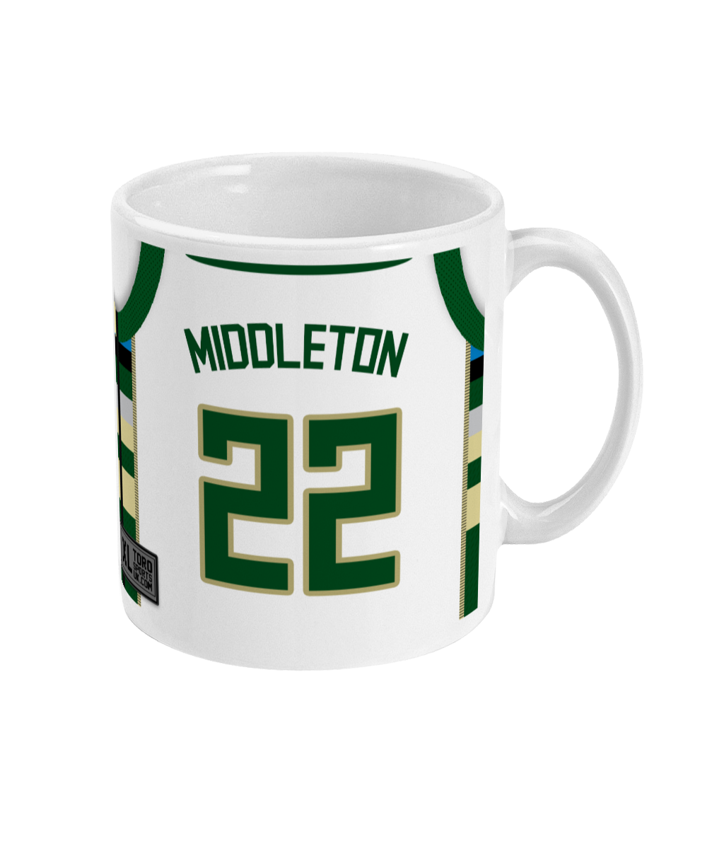 Milwaukee - Custom Personalised Basketball Jersey Mug