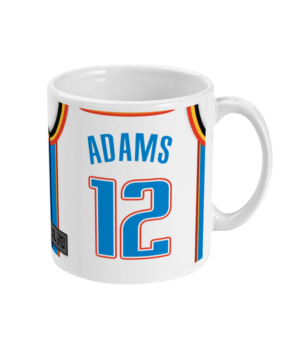 Oklahoma - Custom Personalised Basketball Jersey Mug