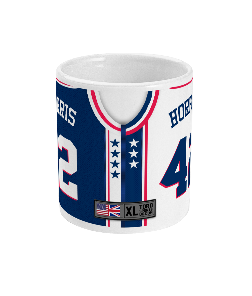 Philadelphia - Custom Personalised Basketball Jersey Mug