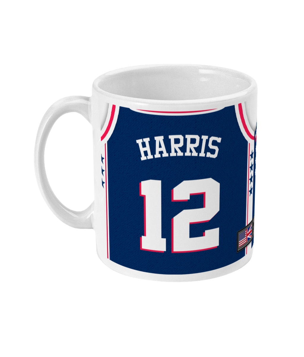 Philadelphia - Custom Personalised Basketball Jersey Mug
