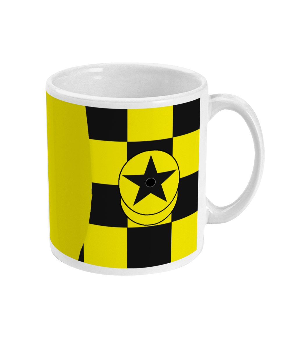 Mrs J Donnelly Silks - 11oz Horse Racing Mug