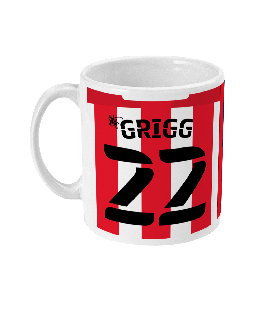 Sunderland - Personalised Home/Away Mug