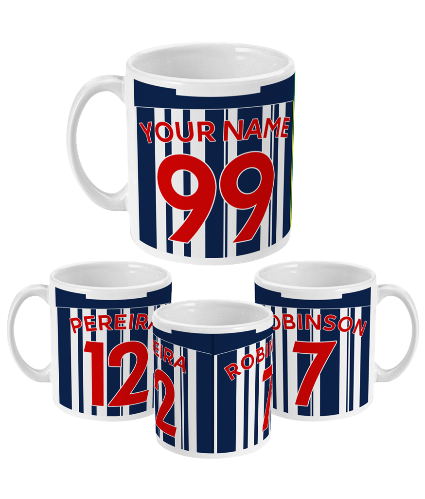 West Brom - Personalised Home Mug
