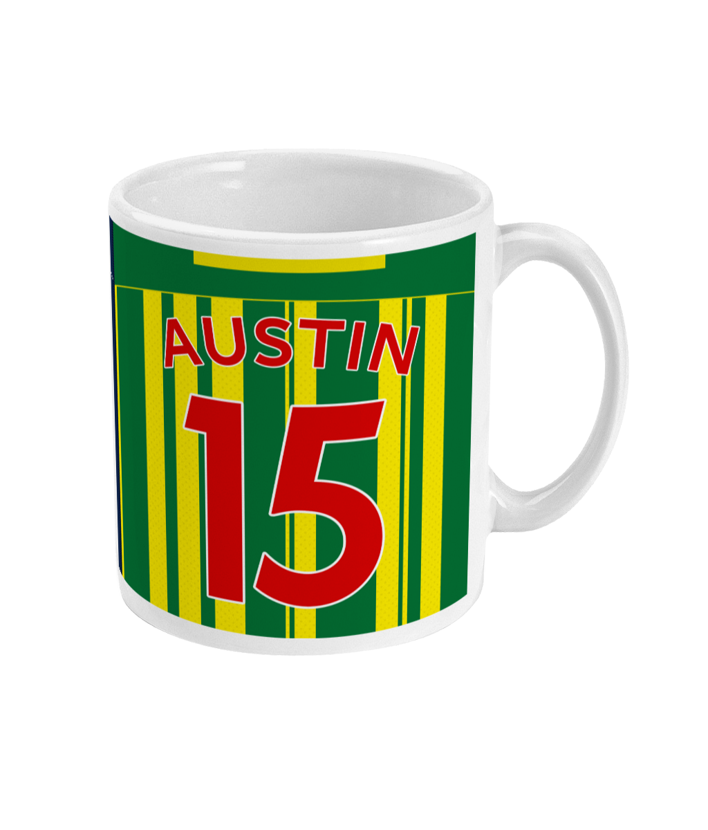 West Brom - Personalised Home/Away Mug