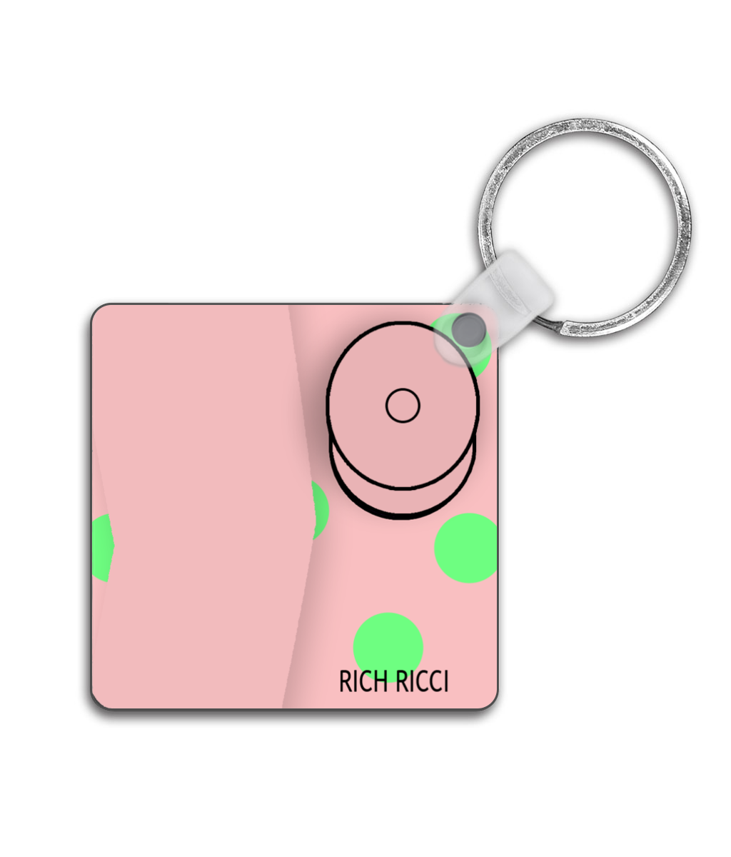 Rich Ricci Silks - Double Sided Keyring
