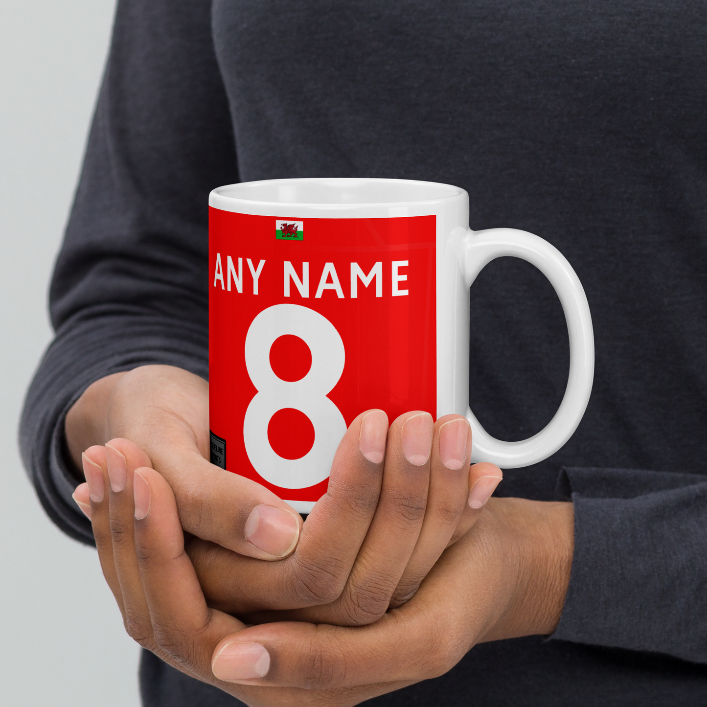 Wales Home / Away Rugby Shirt Mug