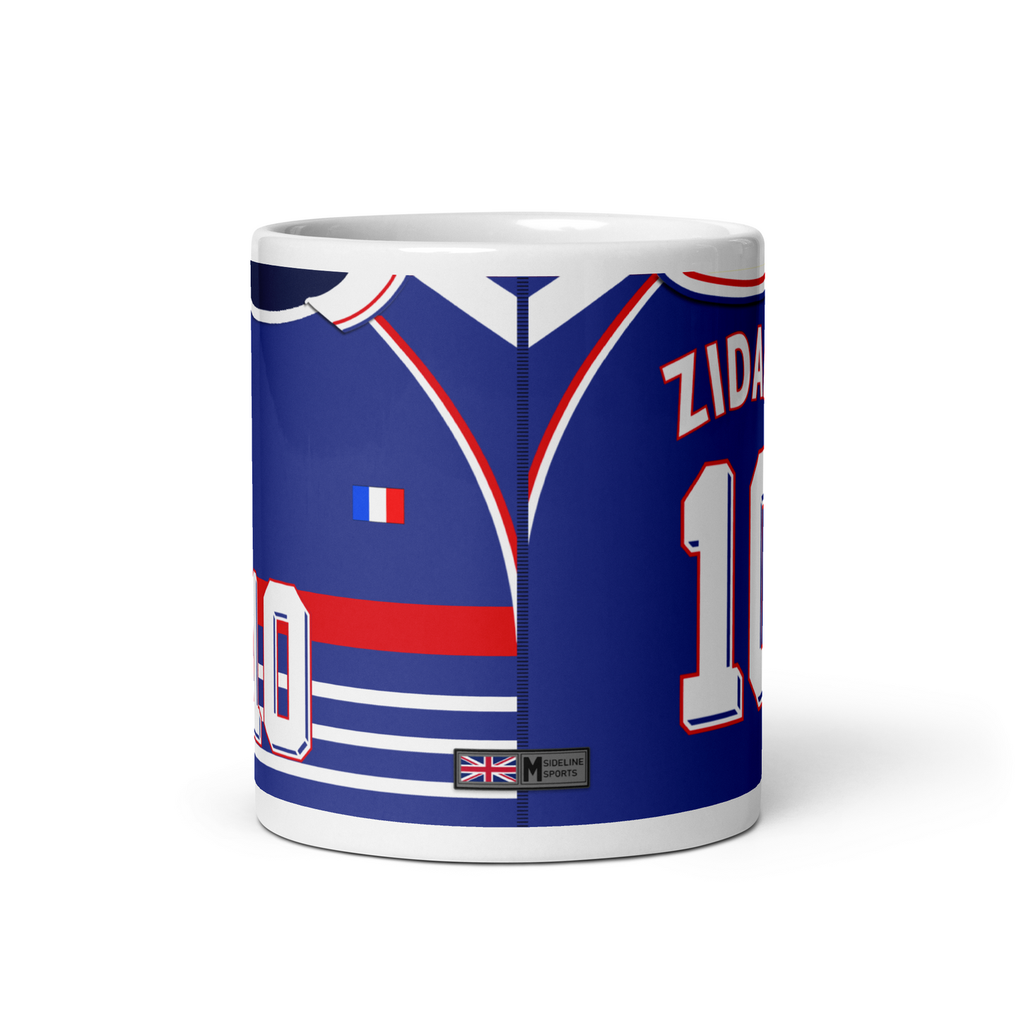 Icon Series - Zidane 98 France Home Shirt Mug