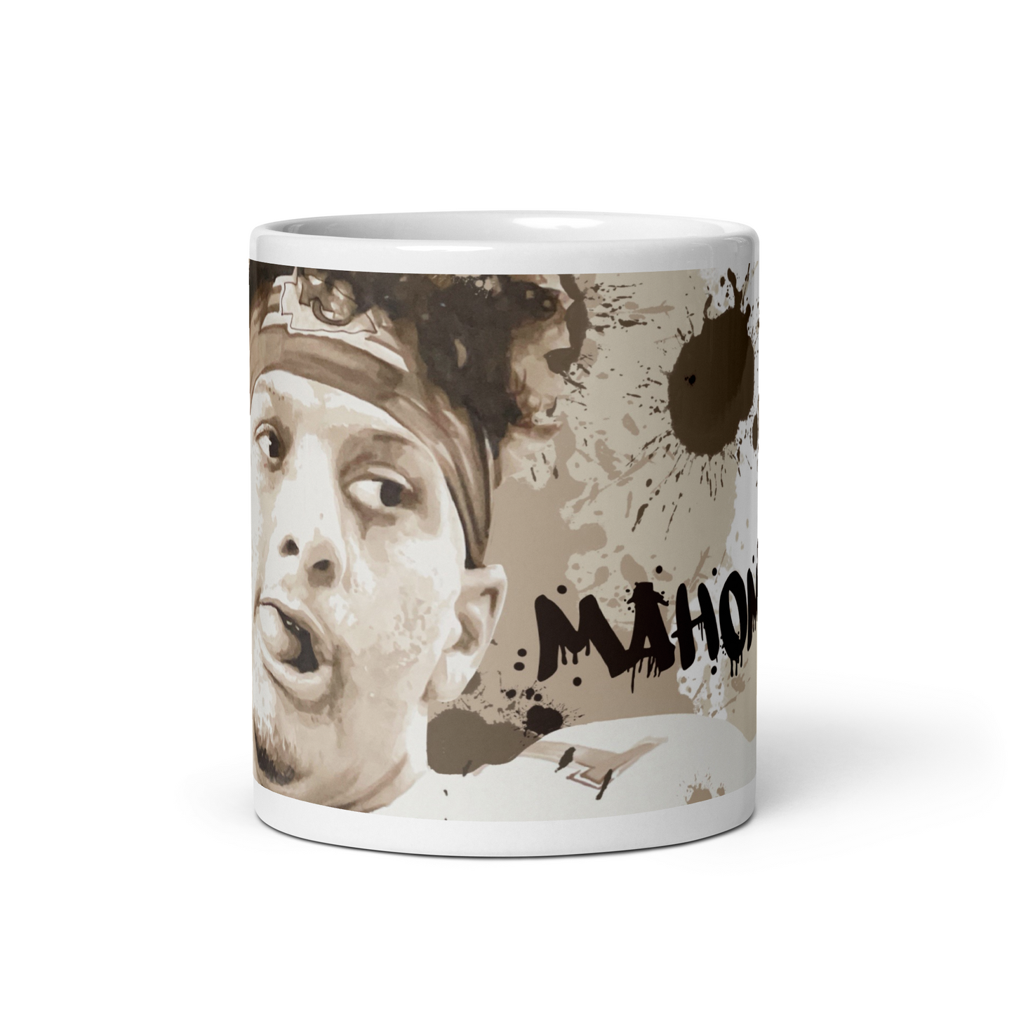 Sportraits - Hand Drawn Patrick Mahomes Mug