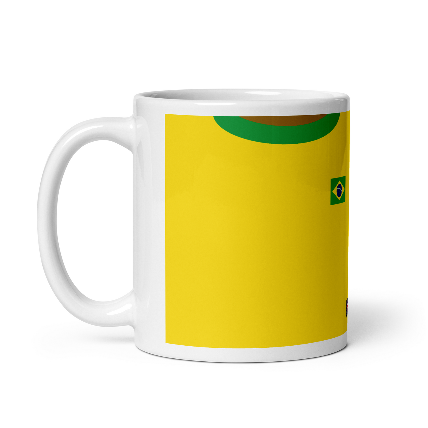 Icon Series - Pele 70's Brazil Home Shirt Mug