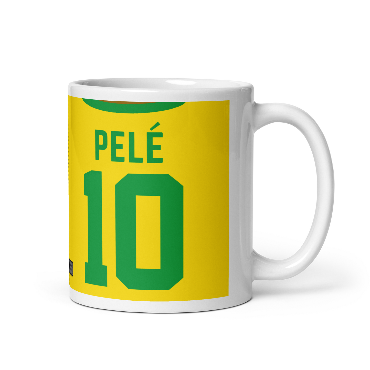 Icon Series - Pele 70's Brazil Home Shirt Mug