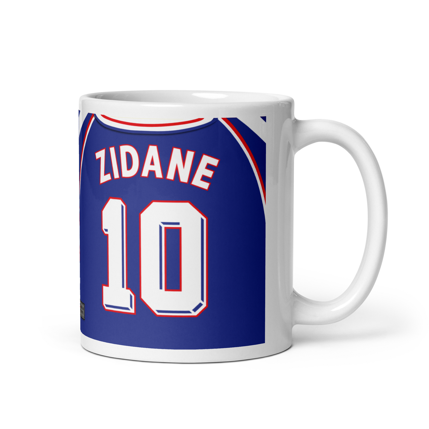Icon Series - Zidane 98 France Home Shirt Mug