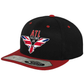 ATL Falcons UK - Embroidered Logo Snapback Cap - Black / Red