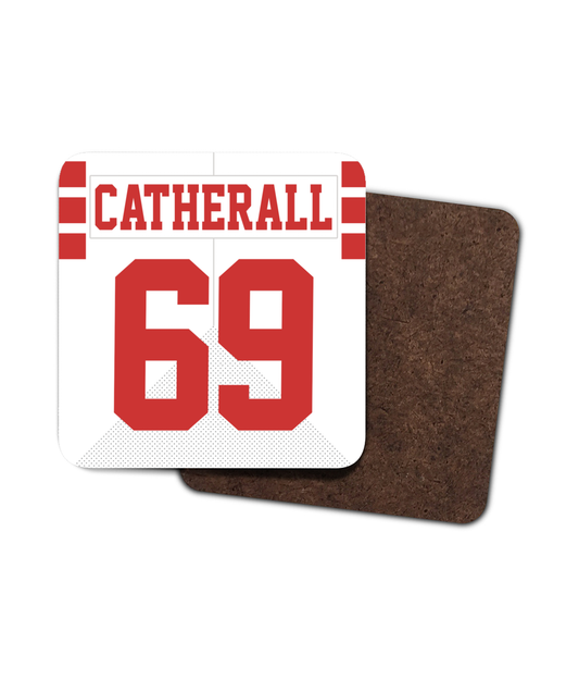 East Essex Sabres - Personalised Road Jersey Drinks Coaster