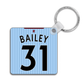 Aston Villa - Personalised Keyring