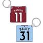 Aston Villa - Personalised Keyring
