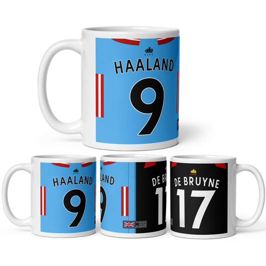Man City - Personalised 2022/23 Home/Away Mug
