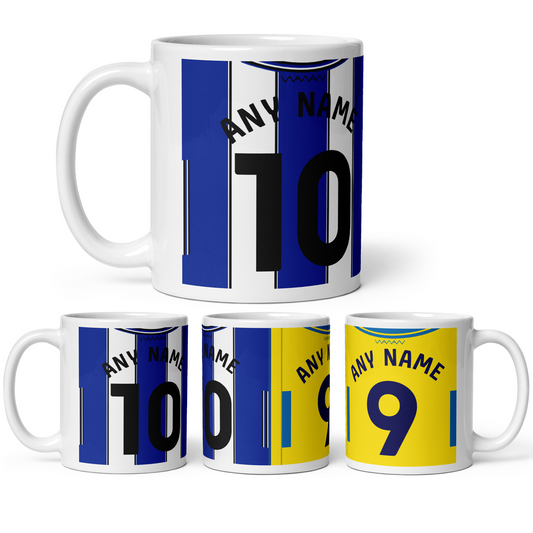 Sheffield Wednesday - Personalised Home/Away Mug