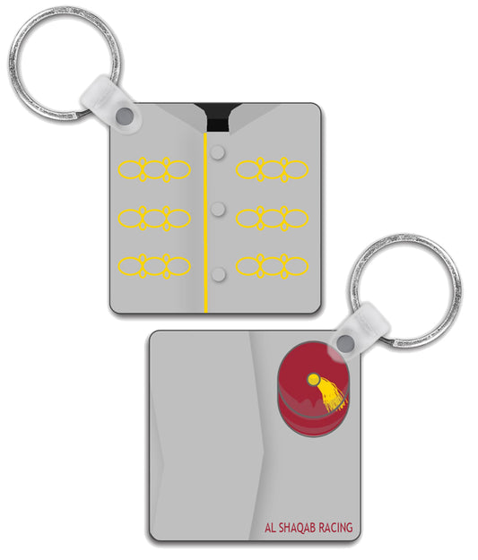 Al Shaqab - Horse Racing Silks Keyring