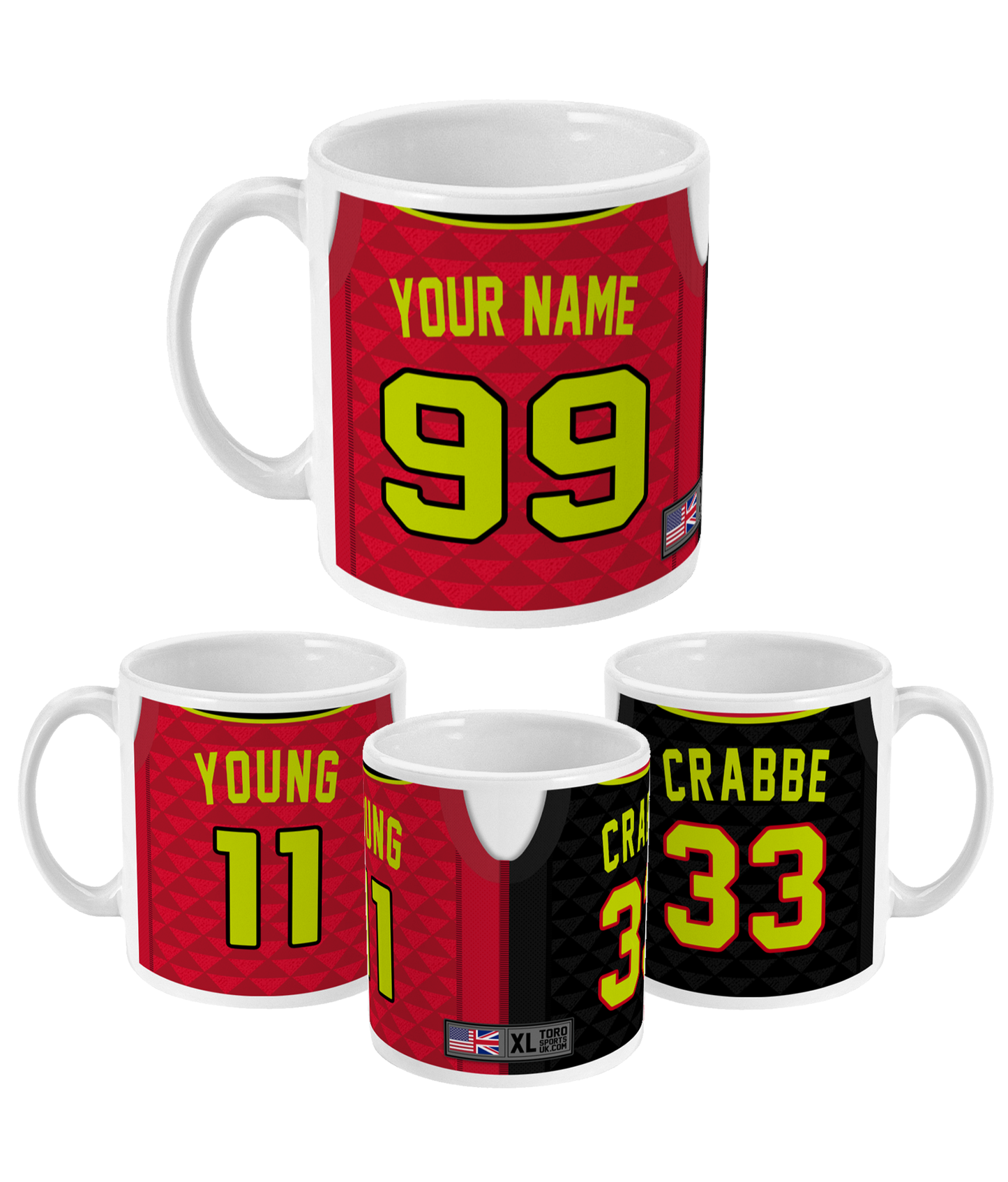 Atlanta - Custom Personalised Basketball Jersey Mug