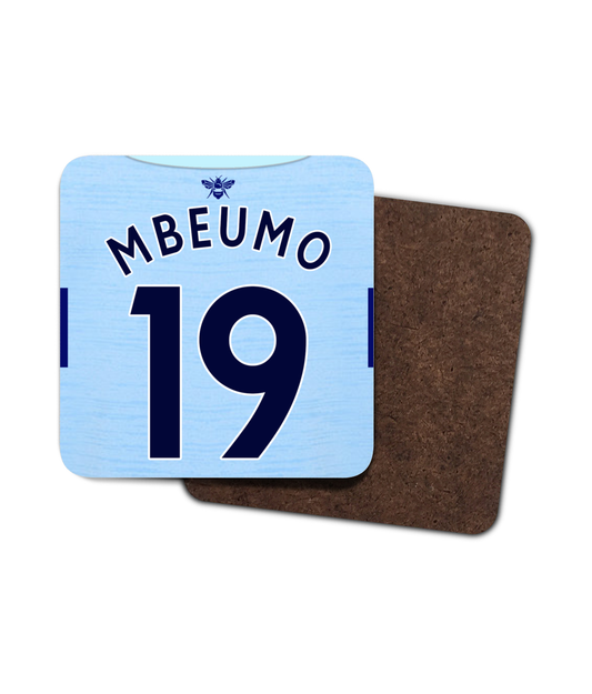 Brentford - Personalised 2022/23 Away Drinks Coaster