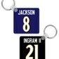Baltimore - Personalised Keyring
