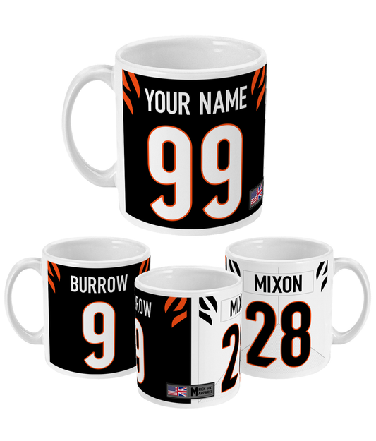 Cincinnati - Personalised Home/Road Mug