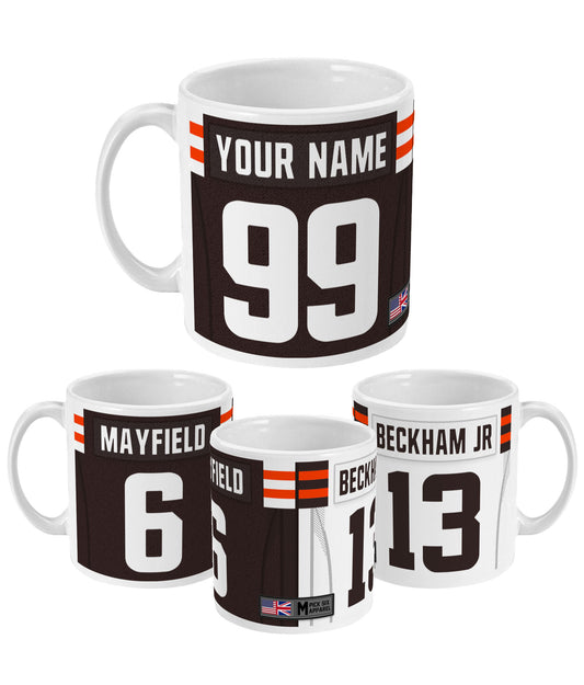 Cleveland - Personalised Home/Road Mug