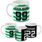 Celtic - Personalised 2020/21 Home/Away Mug