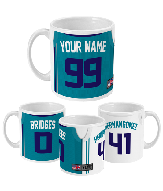 Charlotte - Custom Personalised Basketball Jersey Mug