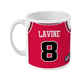 Chicago - Custom Personalised Basketball Jersey Mug